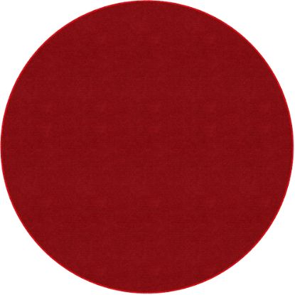 Picture of Flagship Carpets Americolors Rug, Round, 6ft, Rowdy Red