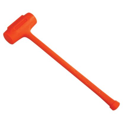 Picture of Compo-Cast Sledge Model Soft Face Hammer, 10-1/2 lb Head, 3 in Diameter, Orange