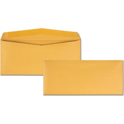 Picture of Quality Park Kraft Regular Business Envelopes - Business - #14 - 5in Width x 11 1/2in Length - 28 lb - Gummed - Kraft - 500 / Box - Kraft