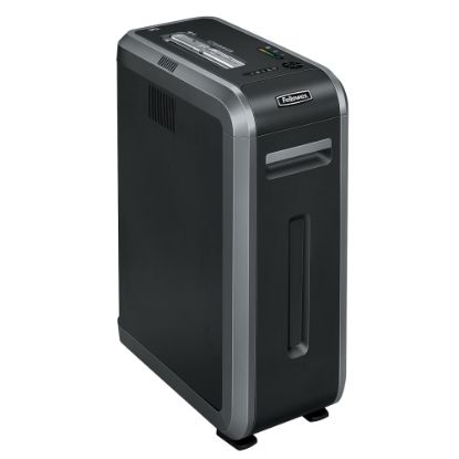 Picture of Fellowes Powershred 125i 100% Jam-Proof  18-Sheet Strip-Cut Continuous Duty Shredder