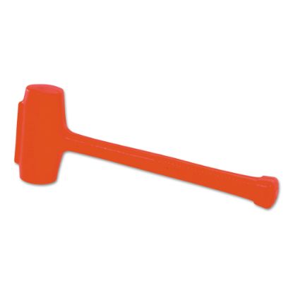 Picture of Compo-Cast Sledge Model Soft Face Hammer, 11-1/2 lb Head, 3 in Diameter, Orange