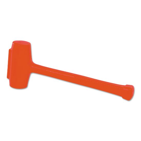 Picture of Compo-Cast Sledge Model Soft Face Hammer, 11-1/2 lb Head, 3 in Diameter, Orange