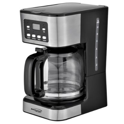 Picture of Brentwood 12-Cup Programmable Digital Coffee Maker, Black