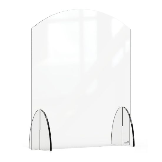 Picture of Rosseto Serving Solutions Avant Guarde Acrylic Sneeze Guard, 24in x 28in, Clear