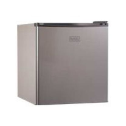 Picture of Black+Decker BCRK17V 1.7 Cu Ft Refrigerator With Freezer Compartment, Silver