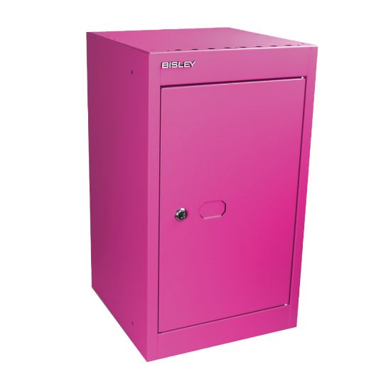 Picture of Bisley CLK Steel Cube Locker, 20inH x 12inW x 12inD, Fuchsia