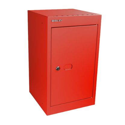 Picture of Bisley CLK Steel Cube Locker, 20inH x 12inW x 12inD, Red