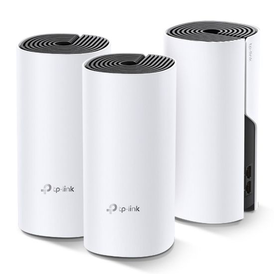 Picture of TP-Link Deco M4 AC1200 Whole Home Mesh Wi-Fi System, White, Pack Of 3