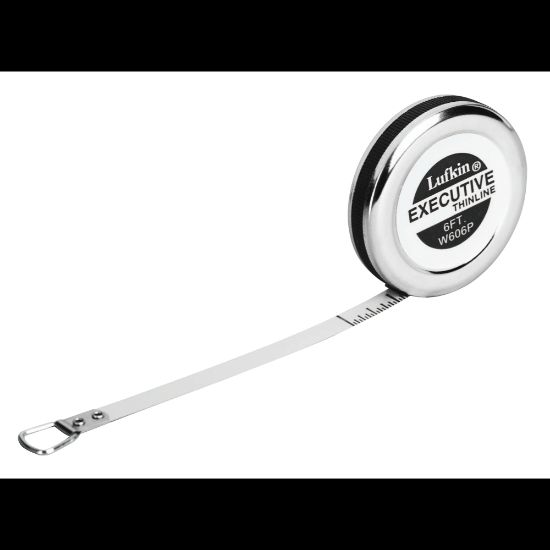 Picture of Executive Diameter Pocket Measuring Tapes, 1/4 in x 6 ft, A18 Blade