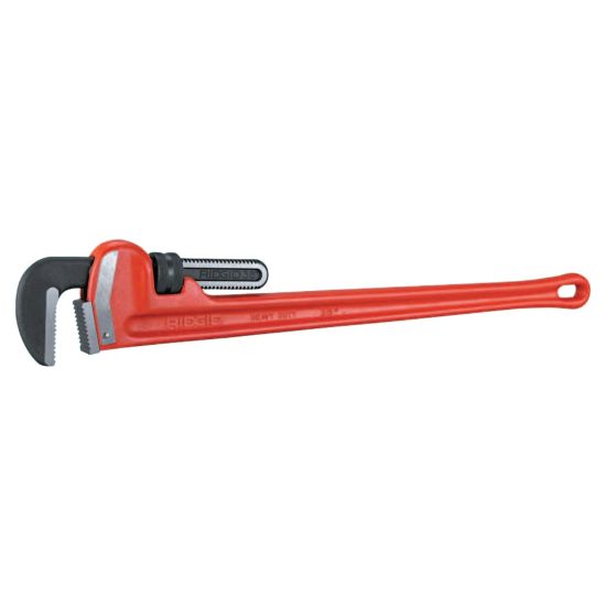 Picture of RIDGID Straight Pipe Wrench - Cast Iron - 19.18 lb - Heavy Duty - 1 Pack