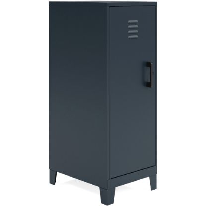 Picture of LYS SOHO Locker - 3 Shelve(s) - for Office, Home, Classroom, Playroom, Basement, Garage, Cloth, Sport Equipments, Toy, Game - Overall Size 42.5in x 14.3in x 18in - Black - Steel