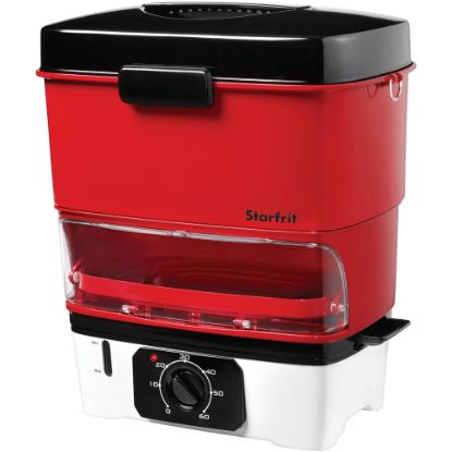 Picture of Starfrit 800W Electric Hot Dog Steamer, Red