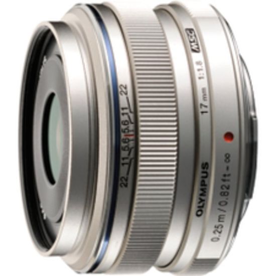 Picture of Olympus M.ZUIKO DIGITAL - 17 mm - f/22 - f/1.8 - Wide Angle Fixed Lens for Micro Four Thirds - 46 mm Attachment - 0.08x Magnification