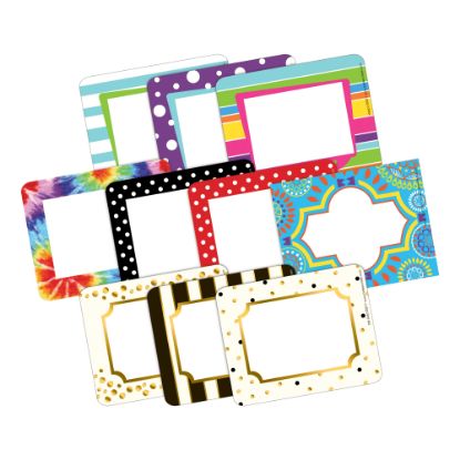 Picture of Barker Creek Curated Collection Name Tags, 3-1/2in x 2-3/4in, Set Of 270 Name Tags