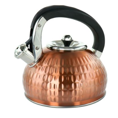 Picture of MegaChef Stainless-Steel Stovetop Kettle, 12.7 Cups, Copper