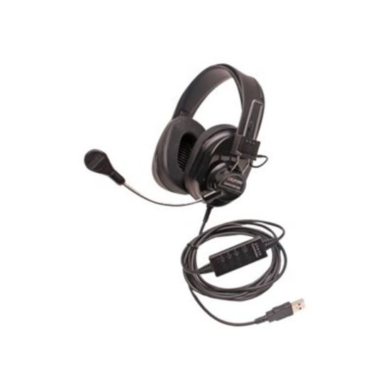 Picture of Califone 3066-BKT Deluxe Gaming Headset, Black