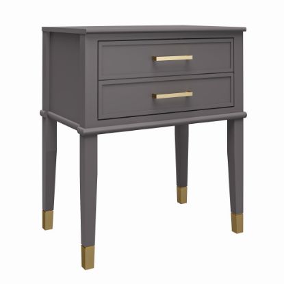 Picture of Ameriwood Home Westerleigh End Table, 28inH x 23-5/8inW x 15-5/8inD, Gray