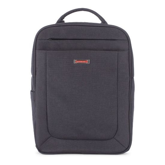 Picture of Swiss Mobility Cadence Business Backpack With 15.6in Laptop Pocket, Charcoal