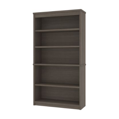 Picture of Bestar Universel 66inH 5-Shelf Bookcase, Bark Gray