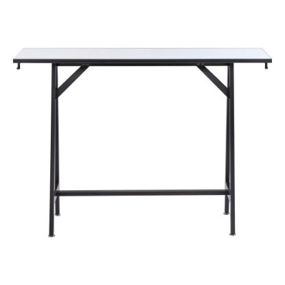 Picture of Safco Spark Teaming Table Standing-Height Base, 42-1/4inH x 60inW x 20inD, Black