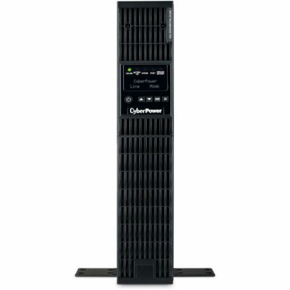 Picture of CyberPower OL3000RTXL2UN Smart App Online UPS Systems - 3000VA/2700W, 100 - 125 VAC, NEMA L5-30P, 2U, Rack / Tower, Sine Wave, 7 Outlets, LCD, PowerPanel Business, $400000 CEG, 3YR Warranty