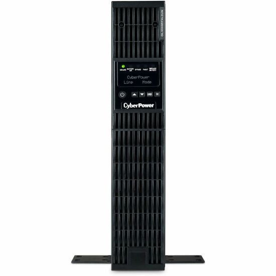 Picture of CyberPower OL3000RTXL2UN Smart App Online UPS Systems - 3000VA/2700W, 100 - 125 VAC, NEMA L5-30P, 2U, Rack / Tower, Sine Wave, 7 Outlets, LCD, PowerPanel Business, $400000 CEG, 3YR Warranty