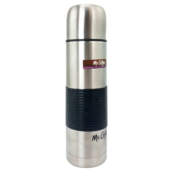 Picture of Mr. Coffee Javelin Thermal Travel Bottle, 16 Oz, Silver