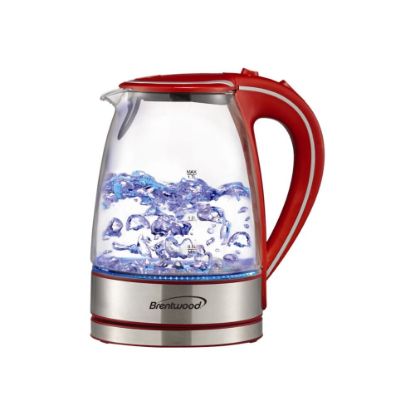 Picture of Brentwood KT-1900R - Kettle - 1.8 qt - 1.1 kW - red