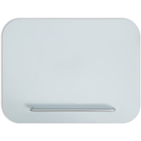 Picture of U Brands Magnetic Glass Dry-Erase Board, 36in X 24in, Frameless, Actual Size 35in X 23in (4847U00-01)