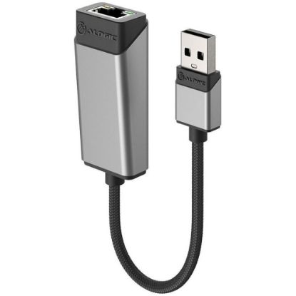 Picture of ALOGIC Ultra USB-A (Male) to RJ45 Gbit Ethernet (Female) Adapter - Ultra USB-A (USB 3.0) to RJ45 Gigabit Ethernet Adapter -15cm