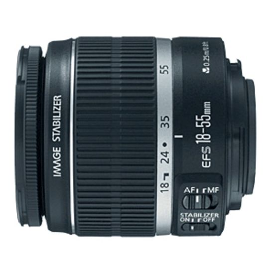 Picture of Canon EF-S 18-55mm f/3.5-5.6 IS Zoom Lens - f/3.5 to 5.6