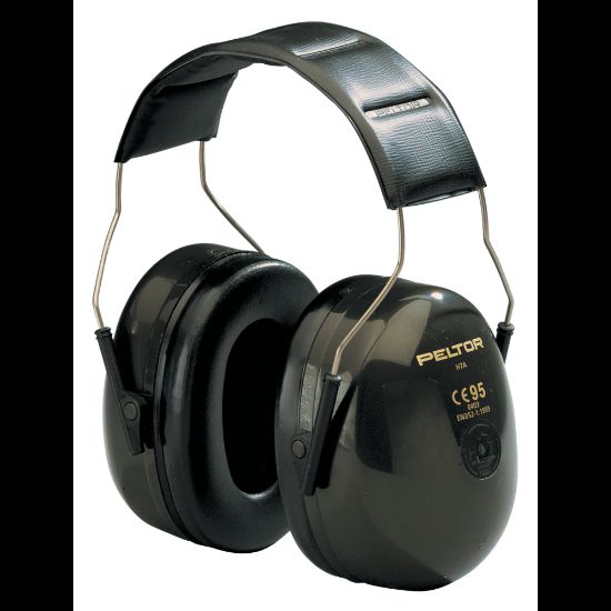 Picture of Optime 101 Earmuffs, 27 dB NRR, Dark Green, Over the Head