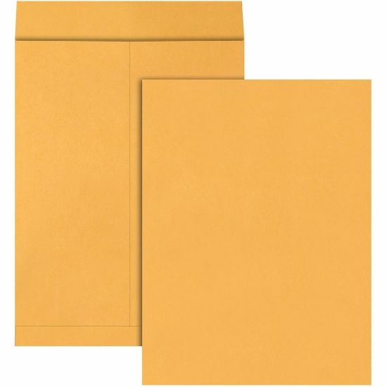 Picture of Quality Park Jumbo 15in x 20in Manila Envelopes , Brown Kraft, Flap Closure, Box Of 25