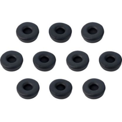 Picture of Jabra Engage Ear Cushions - 10 Piece - Black - Leatherette