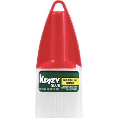 Picture of Krazy Glue Advanced Formula With Precision Applicator, Clear, 5 Grams