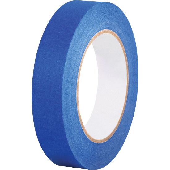 Picture of Business Source Multisurface Painters Tape - 60 yd Length x 1in Width - 5.5 mil Thickness - 2 / Pack - Blue