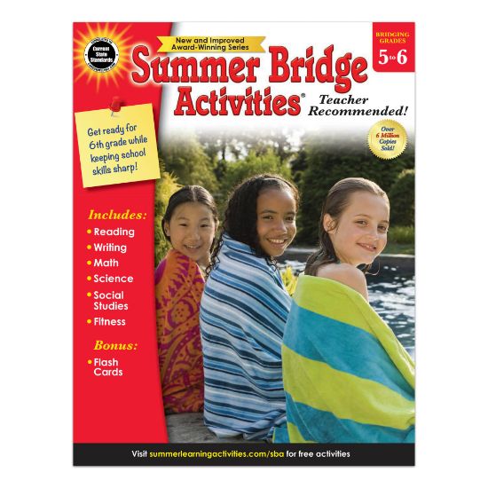 Picture of Carson-Dellosa Summer Bridge Activities Workbook, 2nd Edition, Grades 5-6