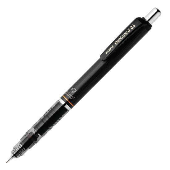 Picture of Zebra Pen Delguard Mechanical Pencil, 0.5 mm, Black Barrel