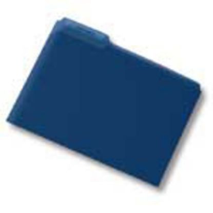 Picture of Pendaflex 2-Tone Color Folders, 1/3 Cut, Letter Size, Blue, Pack Of 100