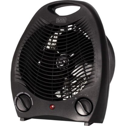 Picture of Black+Decker BHD101B 1,500-Watt Personal Desktop Heater (Black) - Electric - Electric - 4 x Heat Settings - 1500 W - Desktop - Black