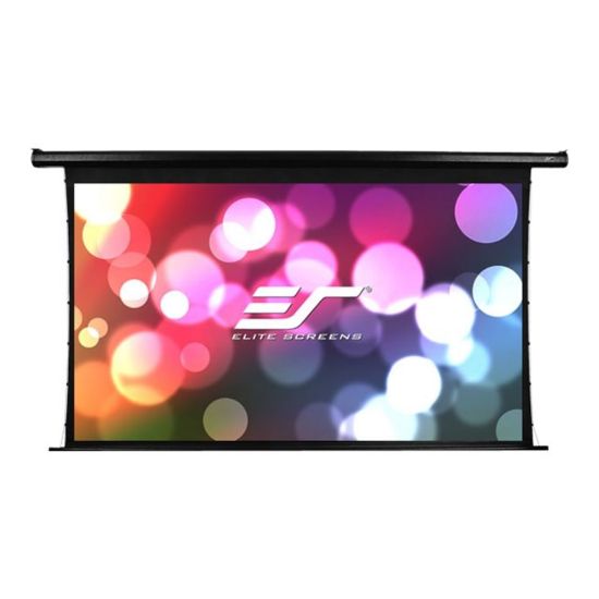 Picture of Elite Screens Spectrum Tab-Tension - 125-inch 16:9, 4K Tensioned Electric Motorized Projection Projector Screen, Electric125HT"