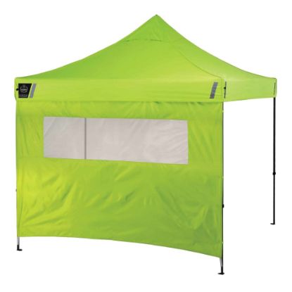 Picture of Ergodyne SHAX 6092 Heavy-Duty Pop-Up Tent Sidewall, Lime