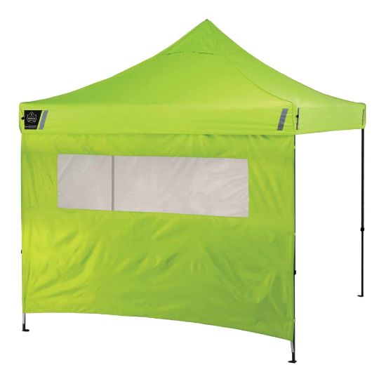 Picture of Ergodyne SHAX 6092 Heavy-Duty Pop-Up Tent Sidewall, Lime