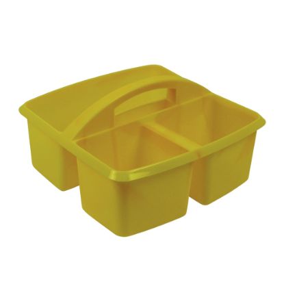 Picture of Romanoff Small Utility Caddies, 9 1/4inH x 9 1/4inW x 5 1/4inD, Yellow, Pack Of 6