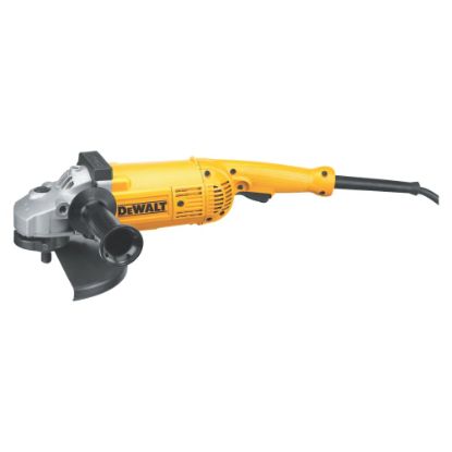 Picture of 5.3HP Large Angle Grinder, 7 in; 9 in Dia, 15 A, 6,000 RPM, Lock-On; Trigger