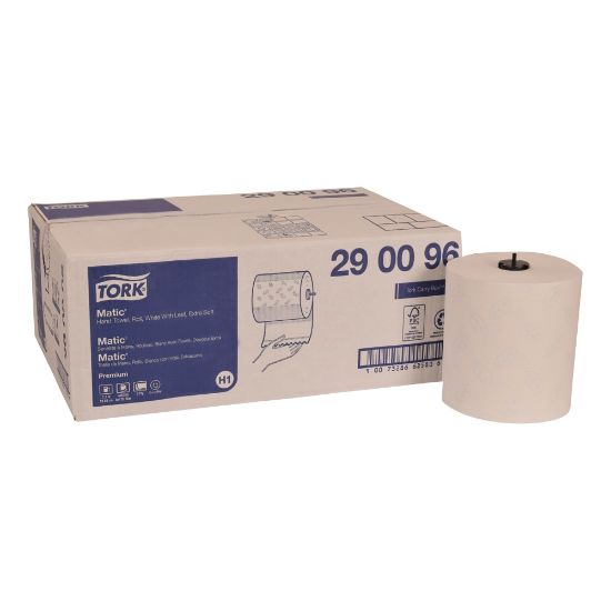 Picture of Tork Premium Soft Matic 2-Ply Paper Towels, 704 Sheets Per Roll, Pack Of 6 Rolls