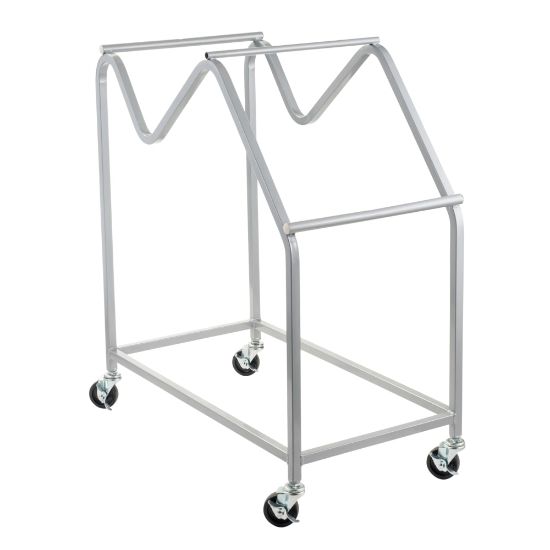 Picture of National Public Seating 8700B/8800B Series Bar Stools Dolly, 37inH x 18-1/2inW x 34inD, Gray