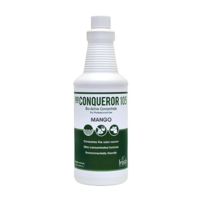 Picture of Fresh Products Bio Conqueror 105 Liquid Concentrate, Mango Scent, 1 Quart, Pack Of 12 Bottles