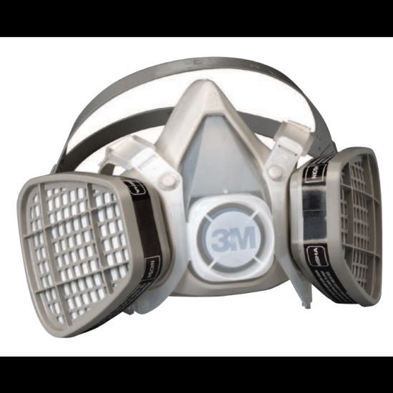 Picture of 3M 5000 Series Organic Vapors/P95 Half-Facepiece Respirator, Large