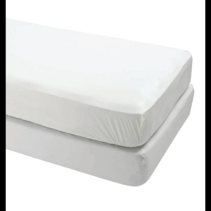 Picture of Frostlite Mattress Covers, 36inH x 80inW x 9inD, White, Case Of 12